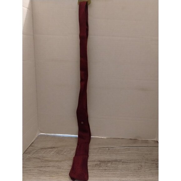 Georges Mens Shop Burgundy Patterned Tie 56" Classic Neckwear Bethlehem PA - Picture 2 of 3